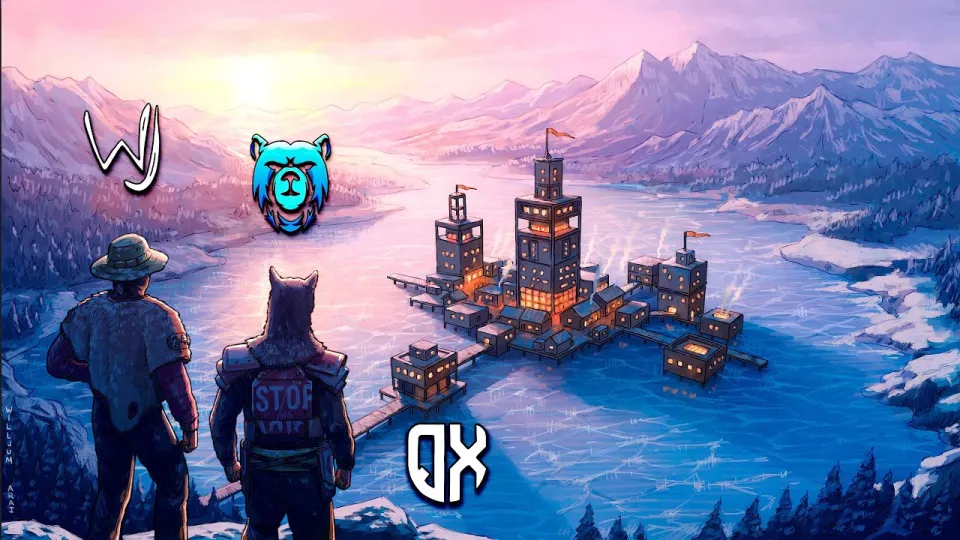 How to build an Ice Lake settlement in Rust with a three-player crew of a farmer, a PvP chad and a rat king